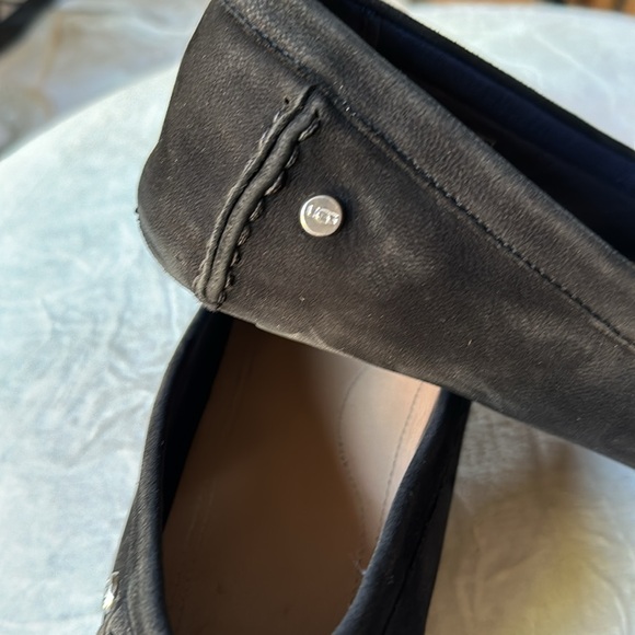Ugg black suede slippers, similar to a nice Todds driving shoe. - Picture 2 of 5